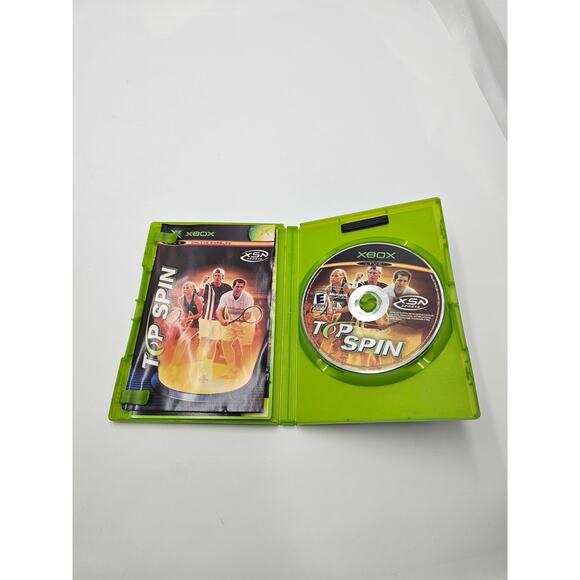 Top Spin Tennis (Original Xbox) CIB COMPLETE & TESTED - Picture 3 of 3